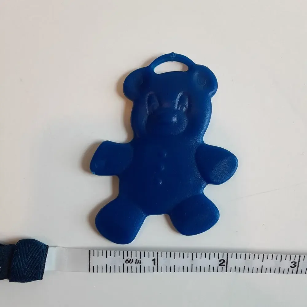 Vintage 90s Premium Balloon Accessories Teddy Bear Balloon Weights 6ct Plastic